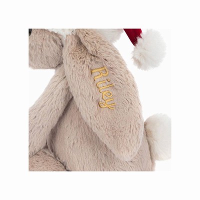 Jellycat Bashful Christmas Bunny New Zealand | SFZXT8930